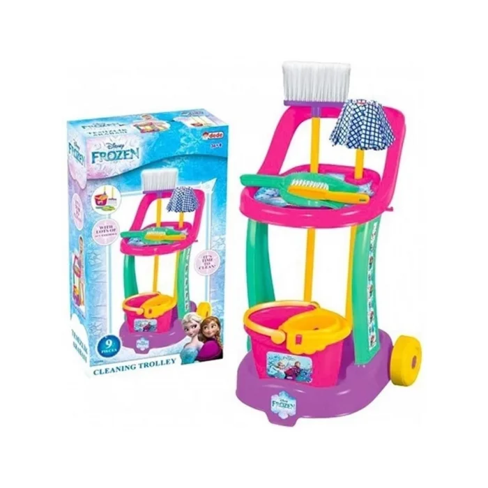  Orjinal Lisanslı Frozen Temizlik Arabası