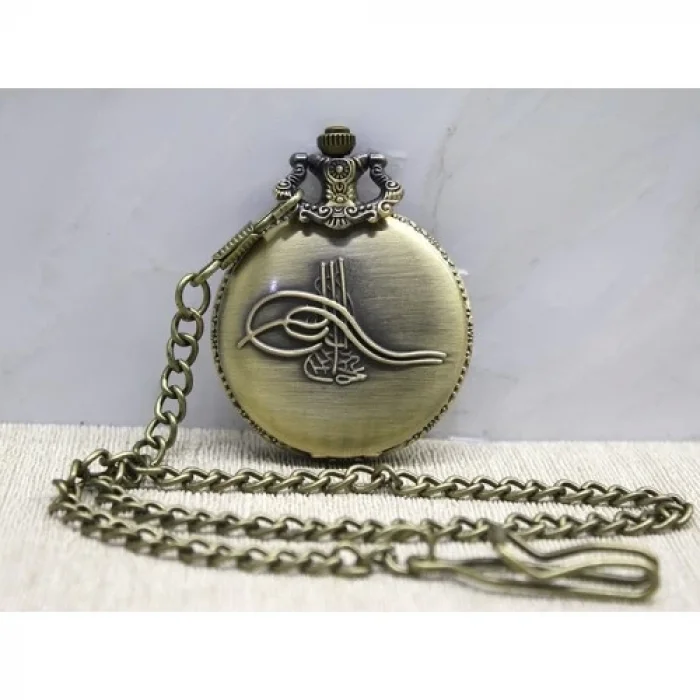  Osmanlı Tuğralı Köstekli Saat