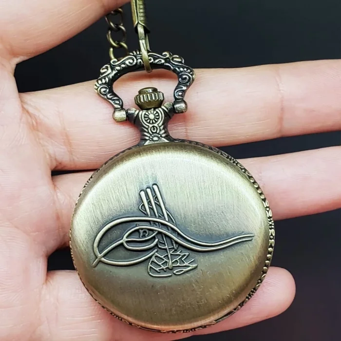 BUĞZ Osmanlı Tuğralı Köstekli Saat