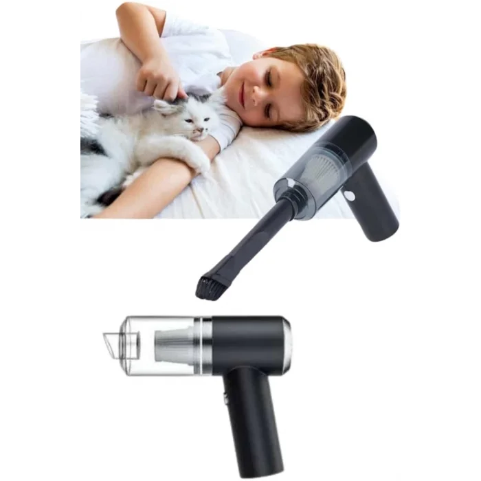  Oto Araç Ev Taşınabilir El Tipi Süpürge Mini Araç Süpürgesi Vakumlu