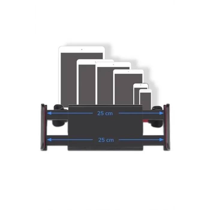  Oto Koltuk Arkası Telefon Tablet Tutucu Ayarlanabilir 360 Derece Dönebilen Pratik Stand