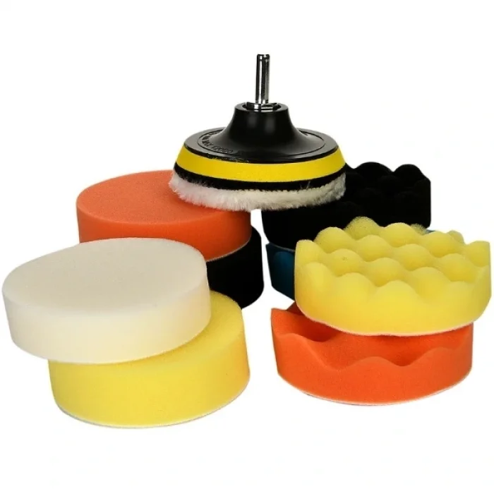 BUĞZ Oto Pasta Cila Polisaj Sünger Seti 11 Parça