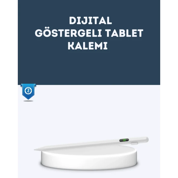 BUĞZ Otomatik Kapanma Özellikli iPad Dokunmatik Kalemi 35 Dakika Hızlı Şarj