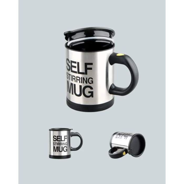  Otomatik Karıştırmalı Termos Kupa | USB Şarjlı ve Ergonomik Tasarım