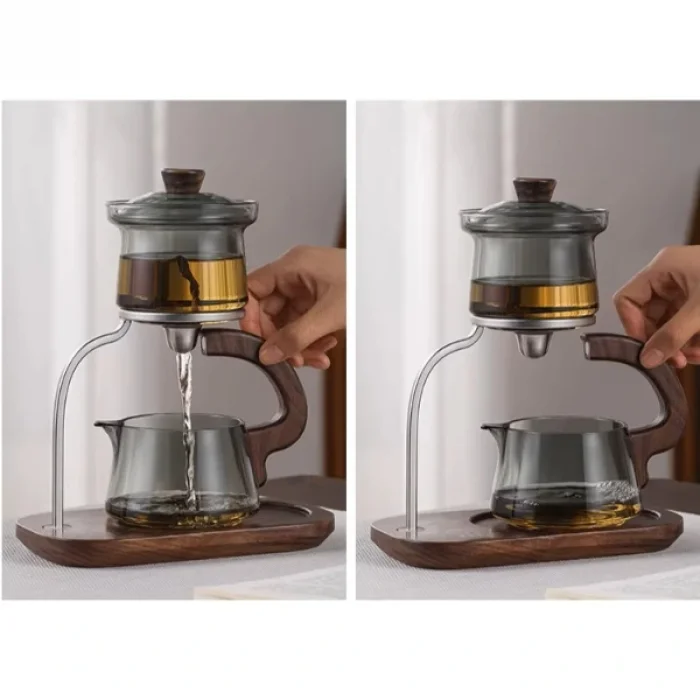 BUĞZ Otomatik Manyetik Borosilikat Demlik Seti