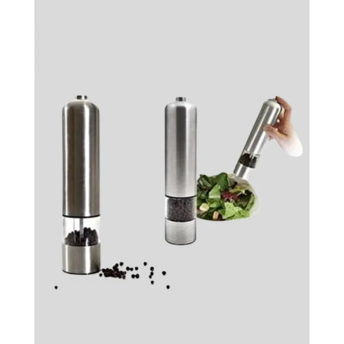 BUĞZ Otomatik Pilli Tuz ve Karabiber Öğütücü Seti