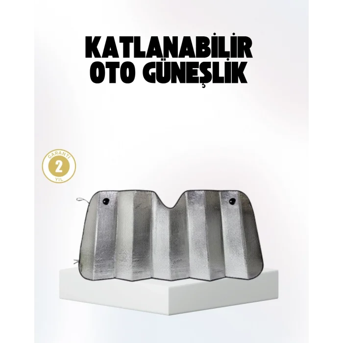 BUĞZ Otomobil Güneşliği – Katlanabilir Tasarım ve Süngerli Isı Yalıtımı