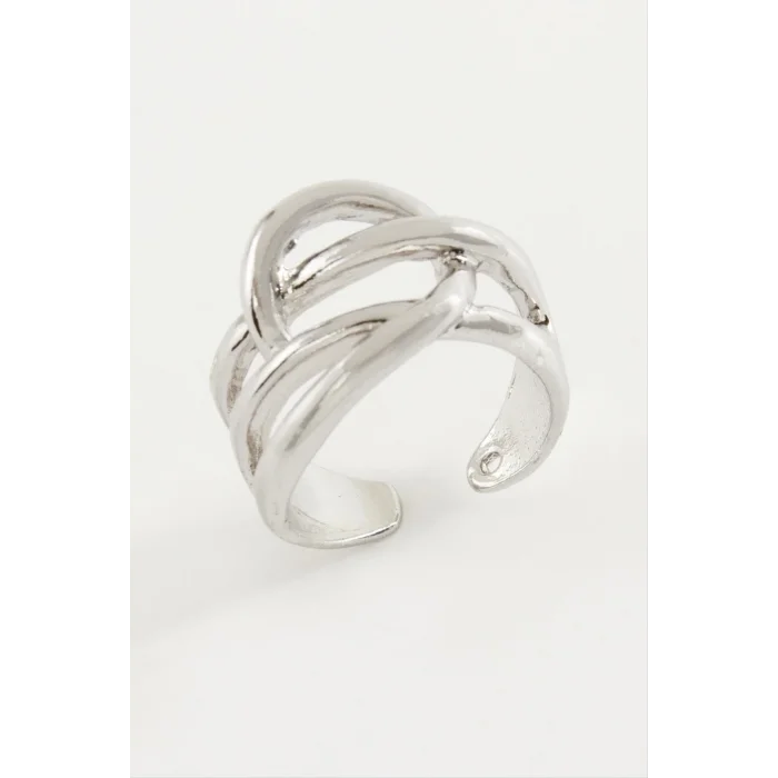 BUĞZ Oval Metal Yüzük