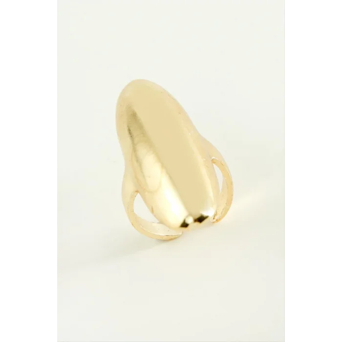  Oval Metal Yüzük