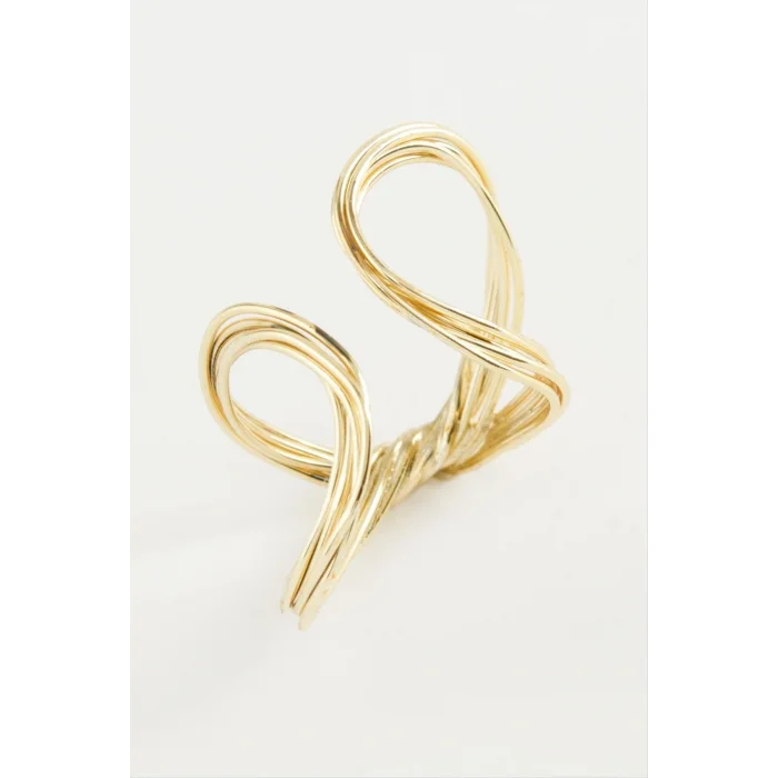 BUĞZ Oval Metal Yüzük