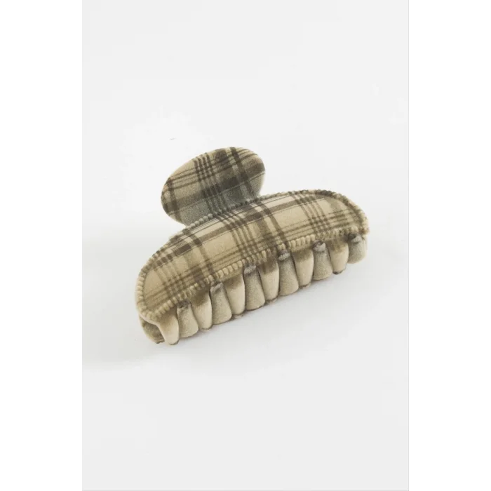 BUĞZ Oval Renkli Kadife Mandal Toka 8 cm