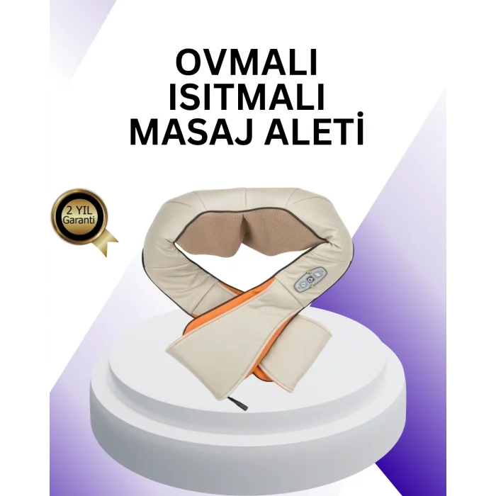  Ovmalı Isıtmalı Boyun Omuz Bel Masaj Aleti Kas ve Eklem Ağrılarına Etkili