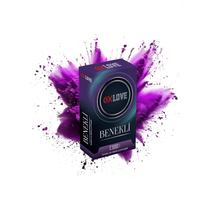 BUĞZ Oxlove Benekli 10’lu Prezervatif 1 Paket Ekstra Yumuşak Dokulu