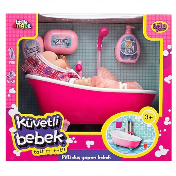  Oydaş Küvette Duş Yapan Bebek 02605 - 1 Adet Stokta Olan Gönderilir