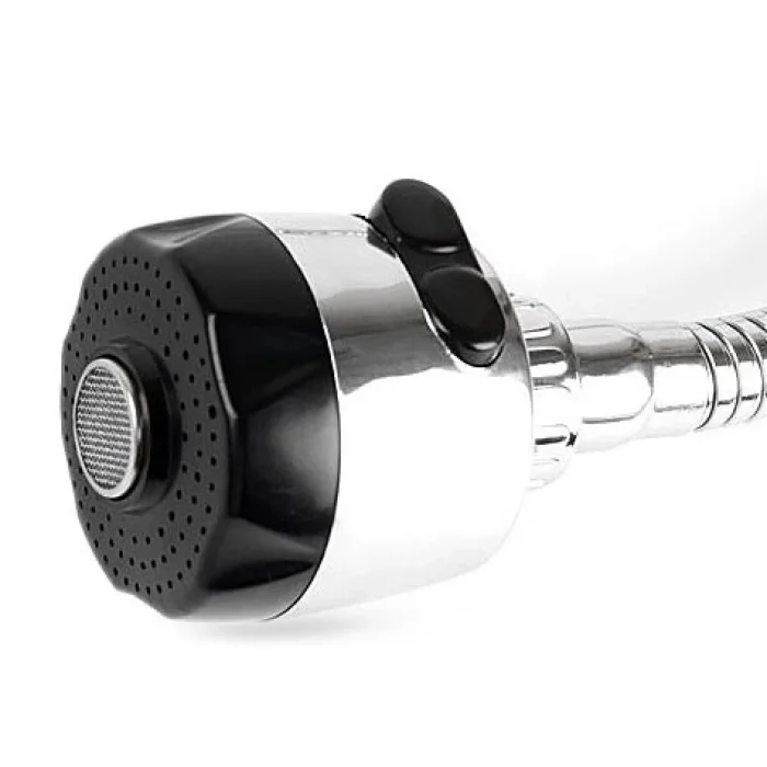 BUĞZ Oynar Başlıklı 2 Fonksiyonlu Spiral Musluk Başlığı Kubar ( BUĞZ )