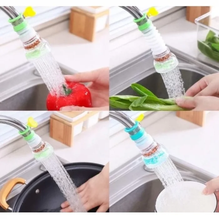 BUĞZ Oynar Başlıklı  Pervaneli Taşlı Musluk Başlığı