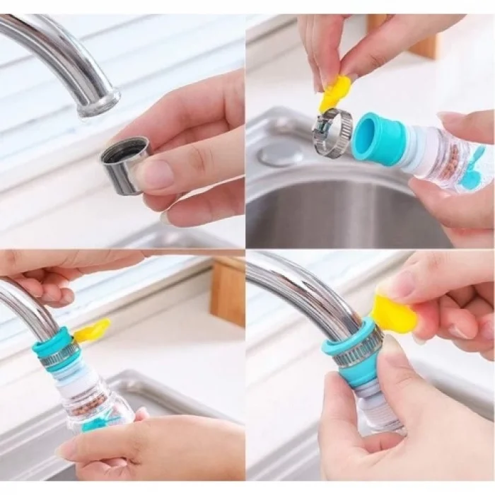 BUĞZ Oynar Başlıklı  Pervaneli Taşlı Musluk Başlığı