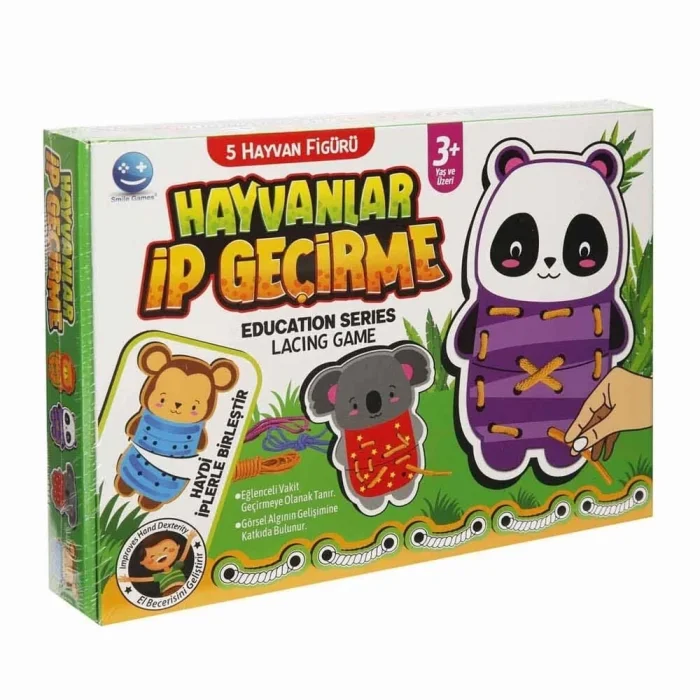  OYUN HAYVANLAR İP GEÇİRME 5FGR