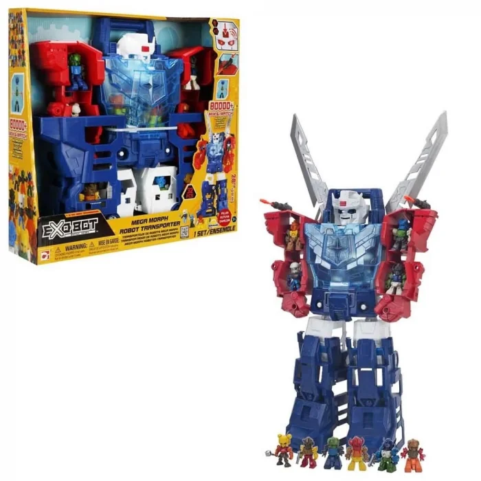  OYUN SET EXOBOT MEGA MORPH ROBOT TRANSFO