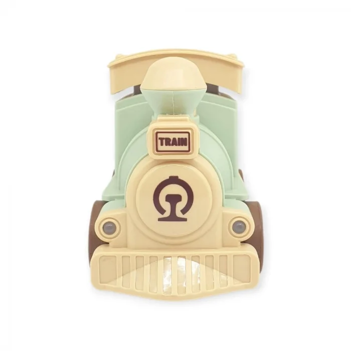 BUĞZ Oyuncak Tren Işıklı Sesli Bas Gitsin 14cm - YEŞİL - 8068A (Lisinya)