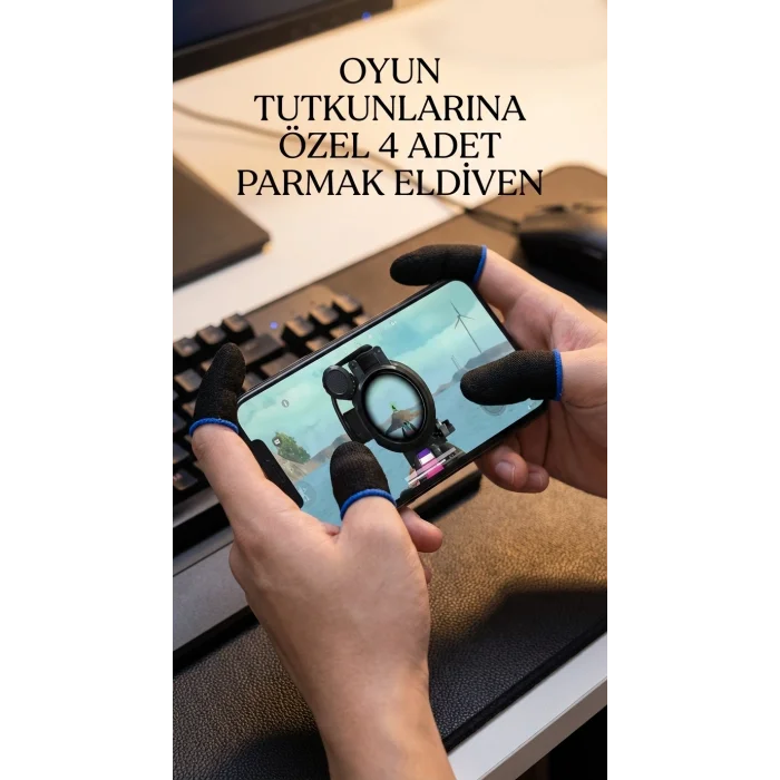 BUĞZ Oyuncu Eldiveni Ergonomik Hassasiyet Dayanıklı Tasarım Kontrol Rahatlığı