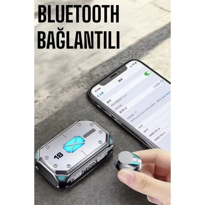  Oyuncu Kulaklığı Yeni Nesil Kablosuz Uzun Pil Ömrü Bluetooth Kulaklık