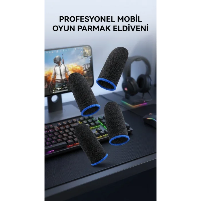 BUĞZ Oyuncu Parmaklık Eldiven Dayanıklı Tasarım Bilgisayar Kontrolü İçin