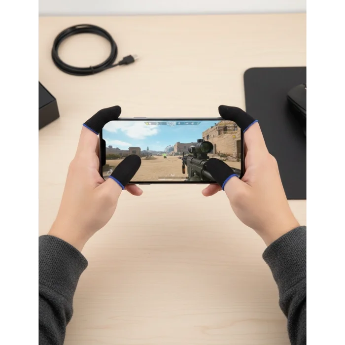 BUĞZ Oyuncu Parmaklık Eldiven Hassas Kontrol Konforlu