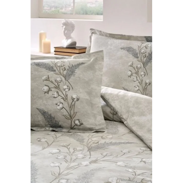  Özdilek Çift Kişilik Ranforce Nevresim Takımı Algodon Bej