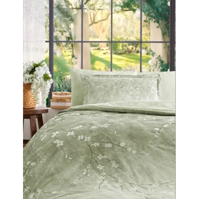  Özdilek Çift Kişilik Ranforce Nevresim Takımı White Sakura