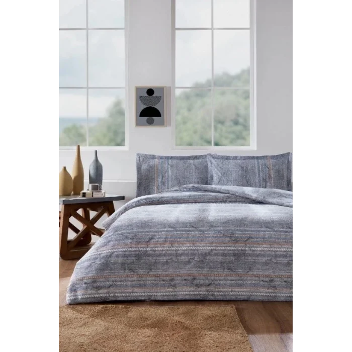  Özdilek Denim Çift Kişilik Nevresim Takımı Colorado Mavi