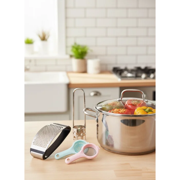 BUĞZ Özel Yemek Hazırlık Seti – Mutfakta Zamandan ve Enerjiden Tasarruf Edin!