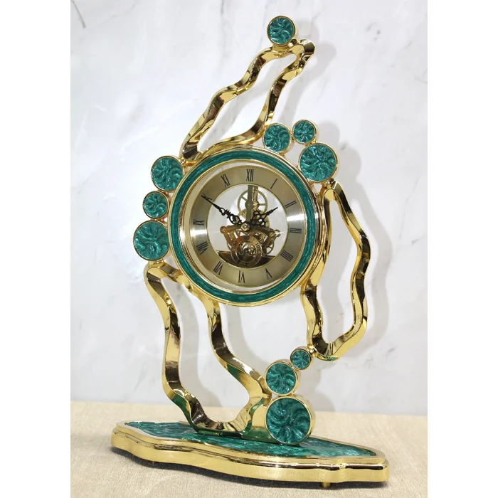 BUĞZ Özel Yeşim Tasarım Masa Üstü Saat