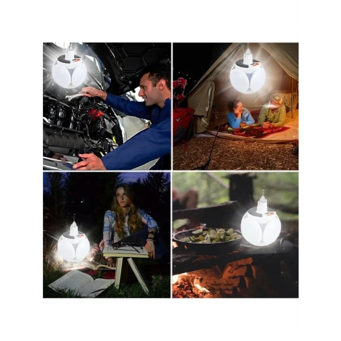 BUĞZ P-038 Solar Güneş Enerji Ve Usb Sarjli 5 Kanatlı