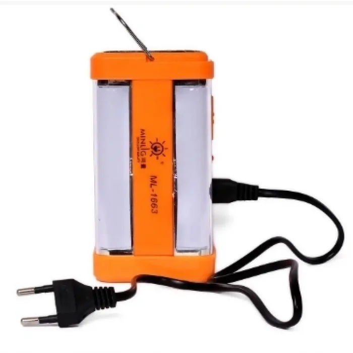 BUĞZ P-1663 Güneş Enerjili Şarjlı Güçlü Işıldak