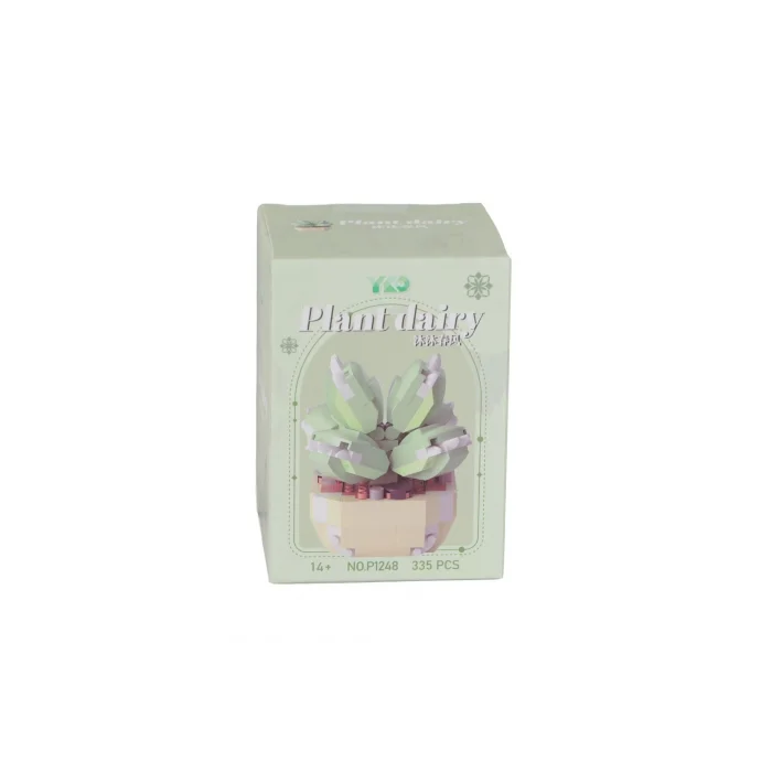 BUĞZ P1248 PANLOS SİMÜLASYON ÇİÇEK SERİSİ 335 PARÇA BLOCK OYUNCAK