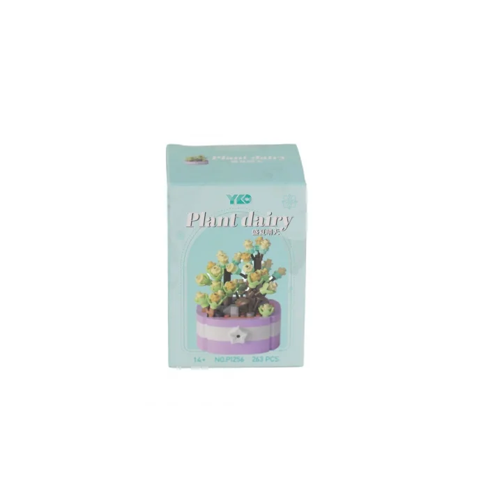 BUĞZ P1256 PANLOS SİMÜLASYON ÇİÇEK SERİSİ 263 PARÇA BLOCK OYUNCAK