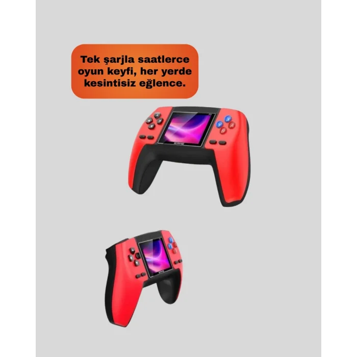 BUĞZ P5 Retro GamePad 520 Oyunlu Taşınabilir Oyun Konsolu