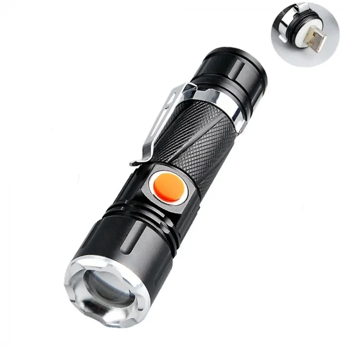 BUĞZ P50 Led Şarjlı Mıknatıslı Usb El Feneri  Wt-622