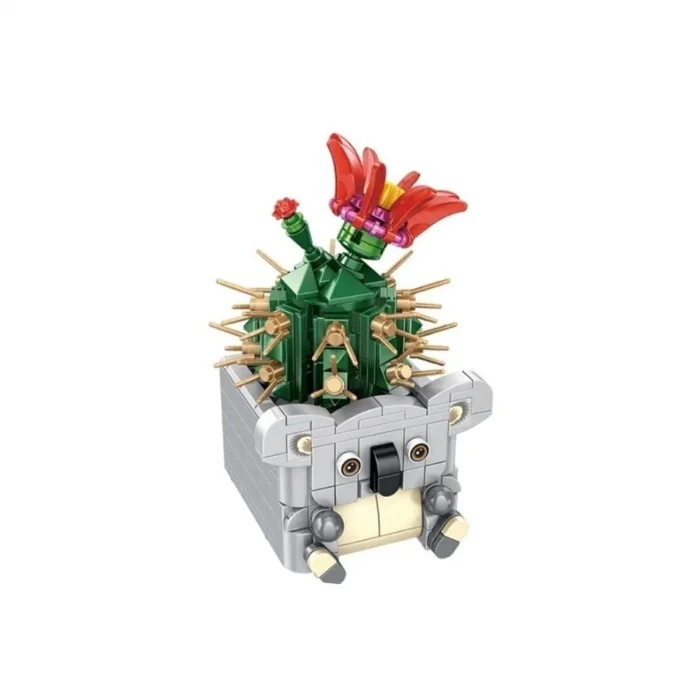 BUĞZ P655014 PANLOS HAYVAN SAKSILARI BUKET SETLERİ KOALA 297 PARÇA BLOCK OTYUNCAK