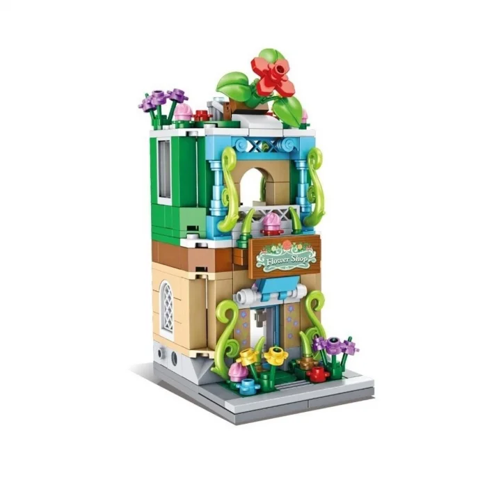 BUĞZ P657037 PANLOS ÇİÇEK DÜKKANI 280 PARÇA BLOCK OYUNCAK