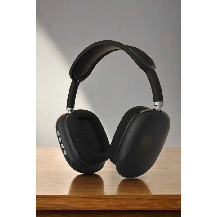 BUĞZ P9 Air Max Kablosuz 5.0 Mikrofonlu Bluetooth Kulaklık Beyaz Yüksek Ses Kaliteli - BUĞZ