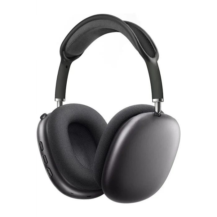  P9 Bluetooth 5.0 Kablosuz Siyah Kulaklık Mikrofonlu Uzun Pil Yüksek Bass ANC