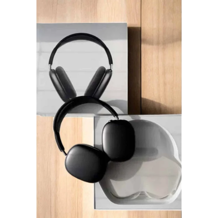 BUĞZ P9 Plus Kulaklık Siyah Bluetooth Bağlantılı Kulak Üstü Kablosuz ANC Özelliği - BUĞZ