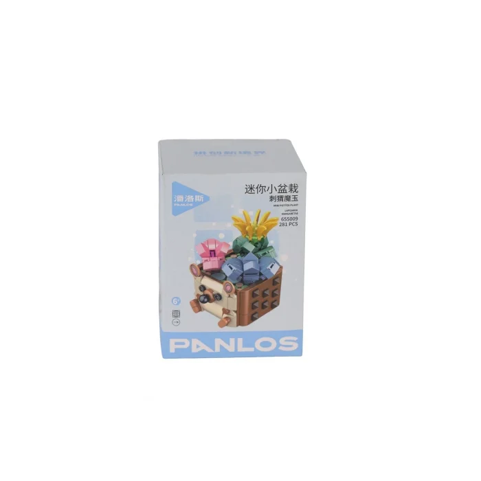 BUĞZ P955009 PANLOS HAYVAN SAKSILARI BUKET SETLERİ FARE 281 PARÇA BLOCK OYUNCAK