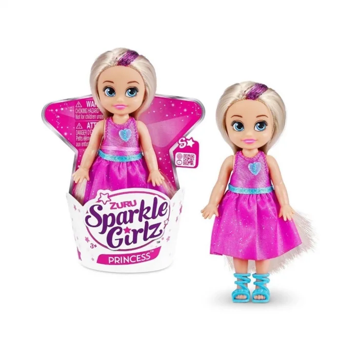  PAK00000 Sparkle Girlz 12cm Prenses Cupcake - 10015TQ3