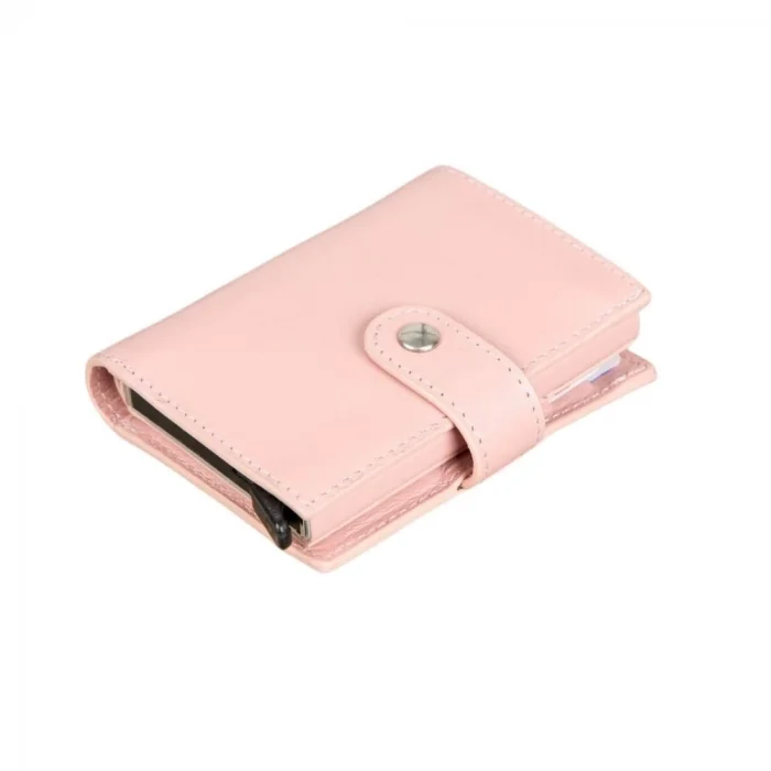  Palertag Deri Cüzdan, Apple AirTag Uyumlu Pembe