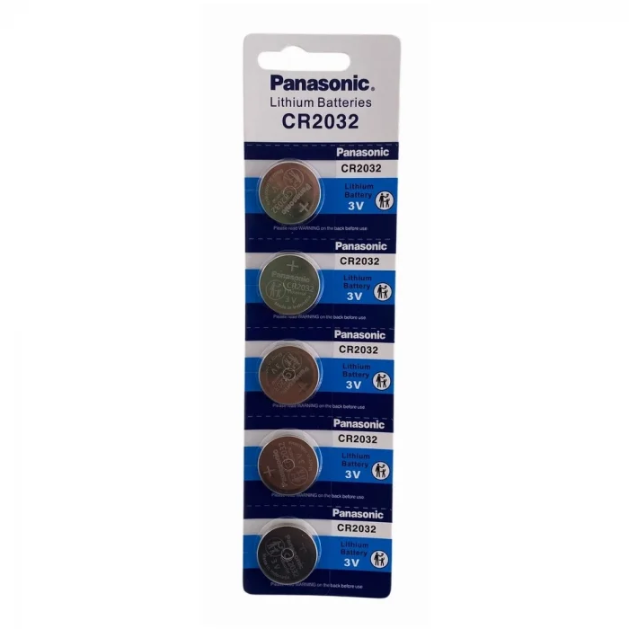 BUĞZ Panasonic Cr2032 3v Lityum Bios Baskül Terazi Pili 5’li Kartela 5 Adet