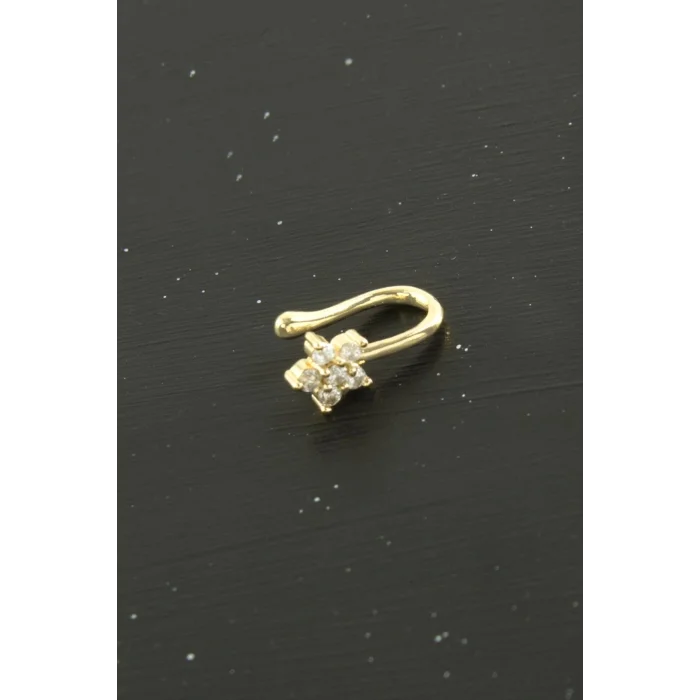  Papatya Tragus Zirkon Taşlı Piercing 1 Adet