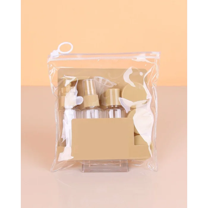 BUĞZ Parfüm Şişesi - Kozmetik Şişesi - 8 li Seyahat Doldurulabilir Kozmetik Seti